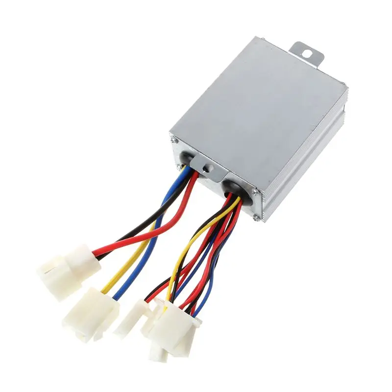 Sale DC48V 500W Brushed Controller Motor Foot Pedal In/Off Switch Wiring Electric Bike Scooter Speed Control 1