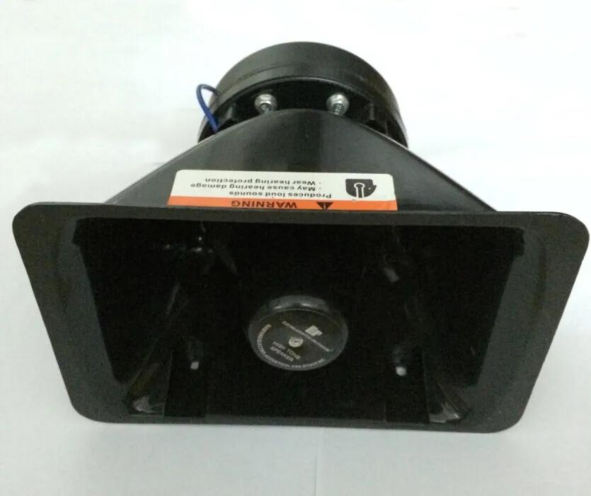 200W 12V Waterproof Car Alarm Siren Horn Loudspeaker Horn Police Siren Megaphone Loudspeaker Electronic Horn Buzzer Speaker
