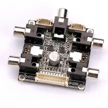 ADAU1701 интерфейсная плата, профессиональное аудио цифровое устройство обработки, dsp, предварительно усиленная тональная пластина, плата управления громкостью, энтузиаст 2,1