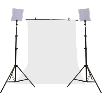 

Dimmable Bi-color LED Video Light and Stand Lighting Kit Includes: LED Panel , Light Stand for YouTube Studio PhotoCD50