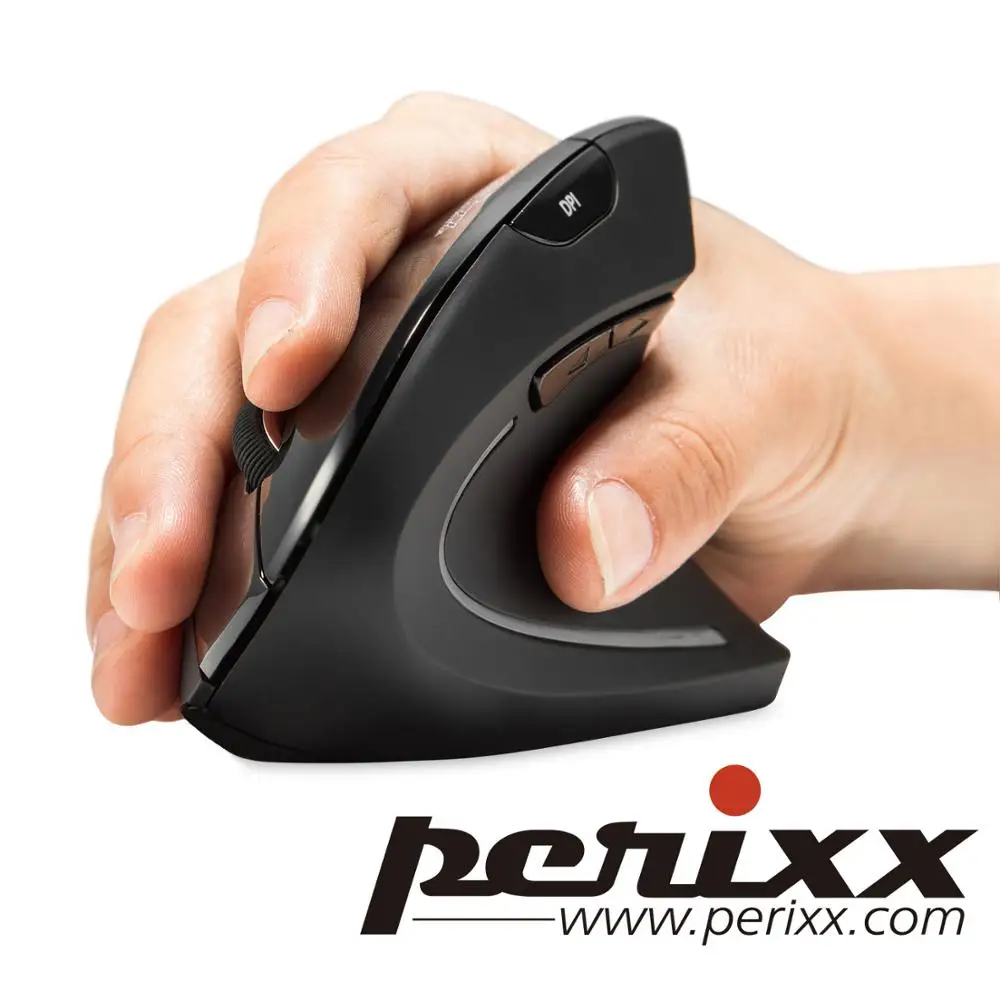 Souris ergonomique pour GAUCHER verticale PERIXX