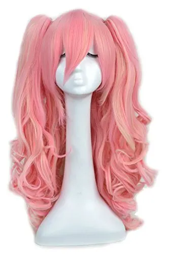 Ccutoo 2" серый/черный/зеленый/Блонд длинные волнистые синтетические волосы косплей парик вечерние парики термостойкие парики - Цвет: Многоцветный