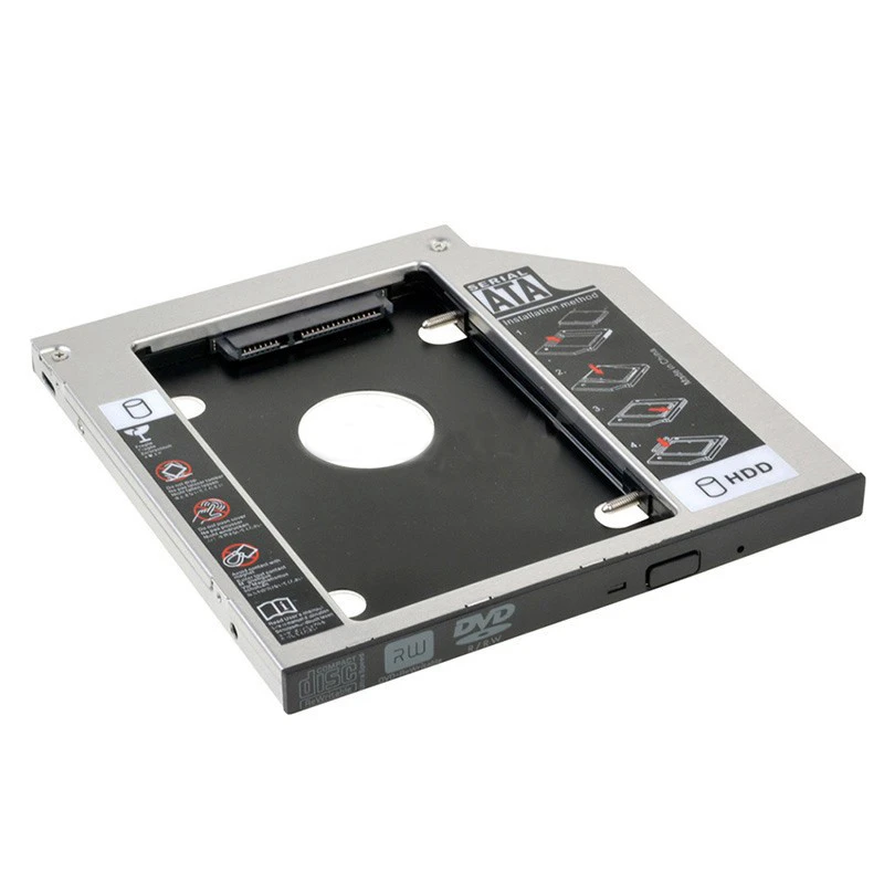 9 0 мм 2nd жесткий диск SSD HDD Caddy адаптер для Lenovo IdeaPad 100 15IBD 320 15IK 330 + B5400 GUE0N DU8A5SH|Жёсткие