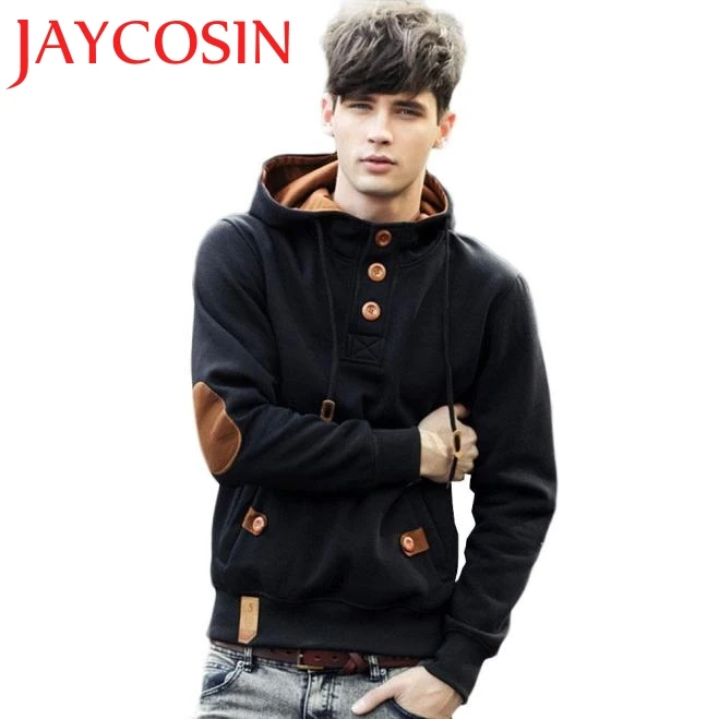 Jaycosin замечательное пальто Модные Для мужчин теплая Толстовки кофты хлопка