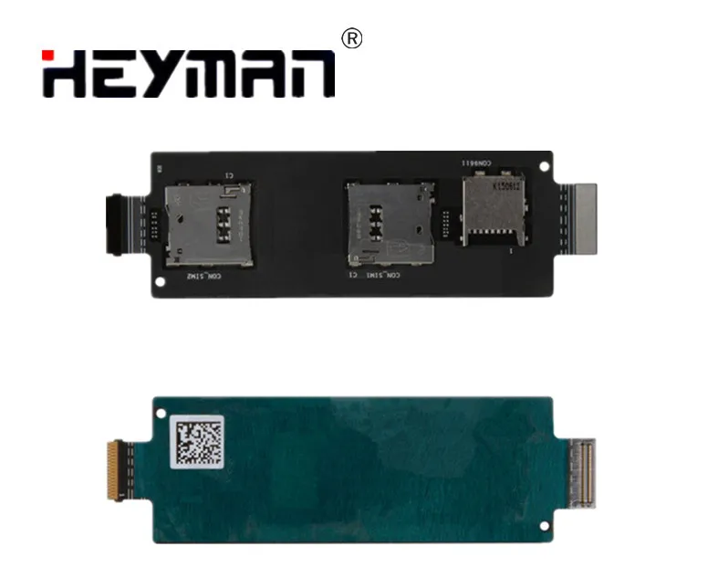 

Heyman SIM Card Connector for Asus ZenFone 2 (ZE550CL)(ZE550ML)(ZE551ML)SIM Card Connector(dual SIM,with memory card connector)