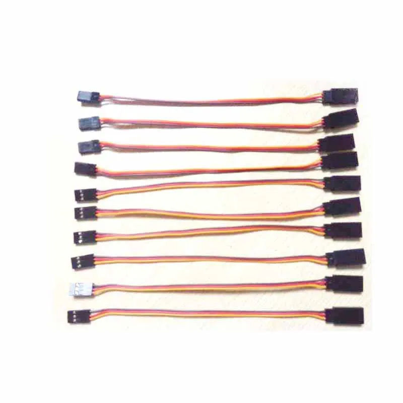 Free shipping 100pcs/lot 150mm 15cm JR Male to female servos plug