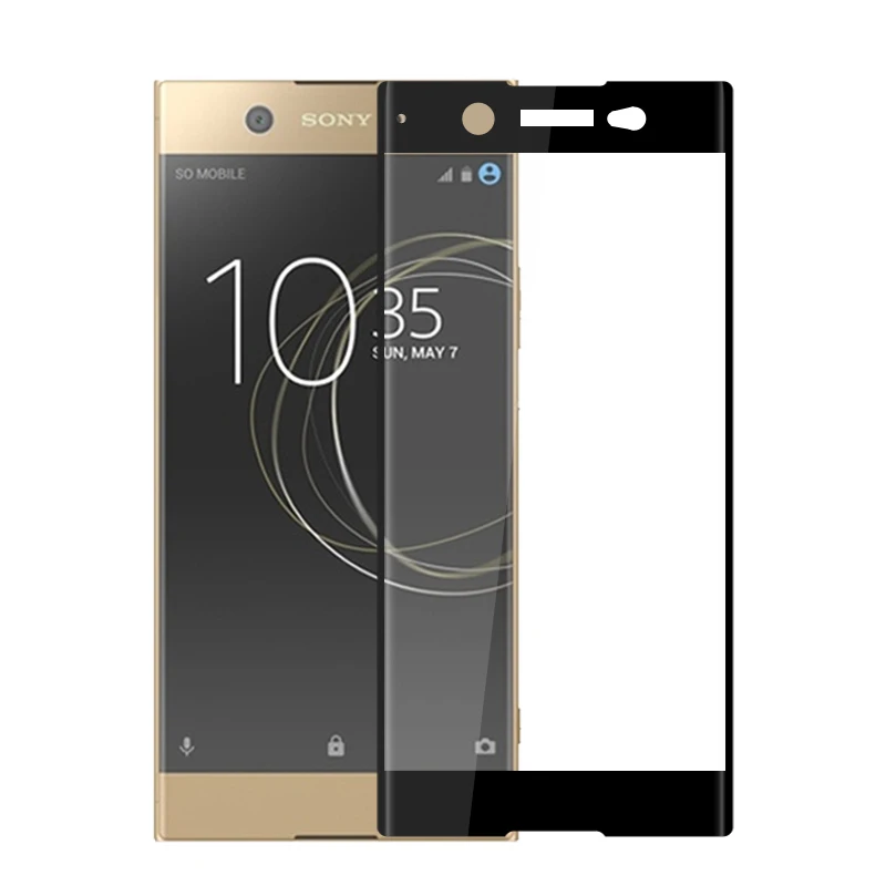 For Sony Xperia Xa1 Plus Xa1 Ultra 3d Full Coverage Tempered Glass Screen Protector Film For Sony Xperia Xa2 Ultra Dual Xa2 Plus Film Covering Film Xsony Xperia Aliexpress