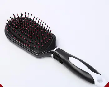 

Oval black balloon board comb wholesale barber shop styling hair comb new plastic balloon combs
