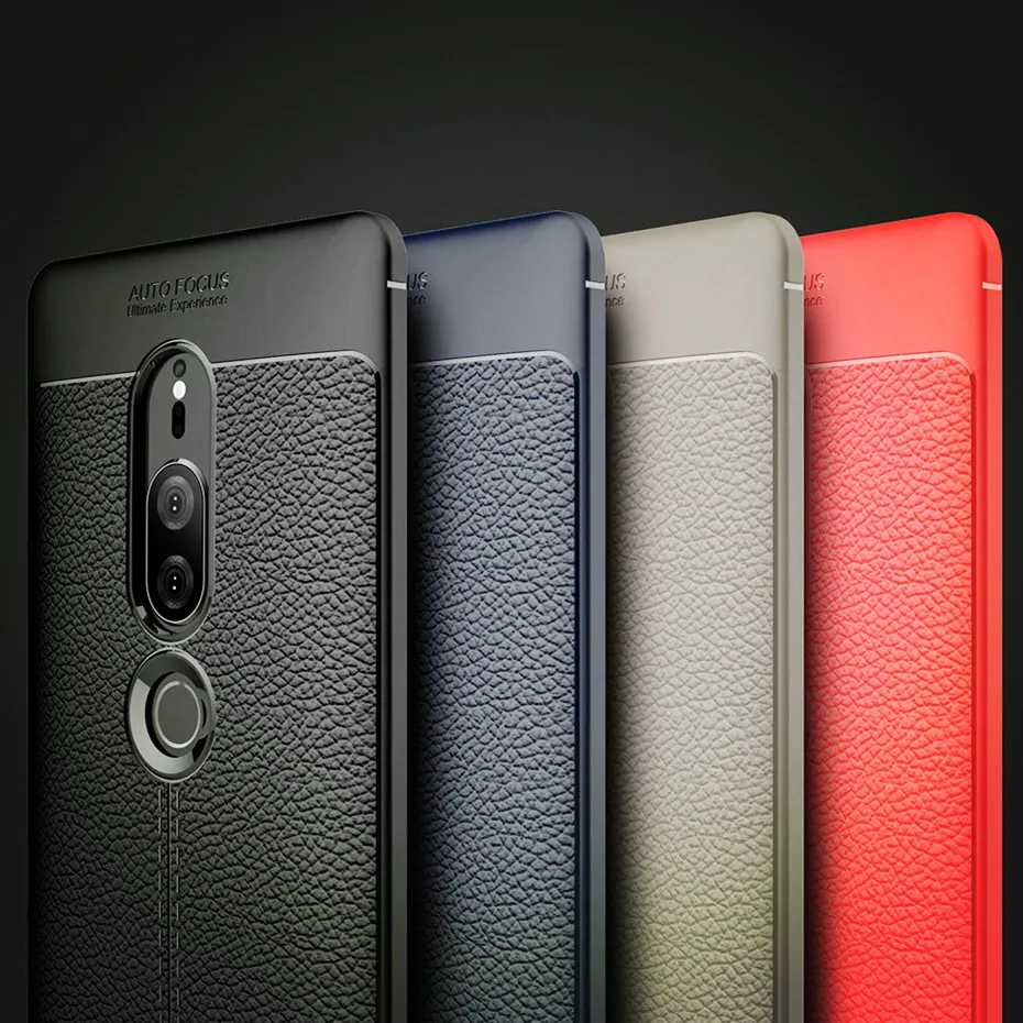 Чехол для телефона Sony Xperia XZ2 Премиум чехол 5 8 дюйма Роскошный из ТПУ и силикона