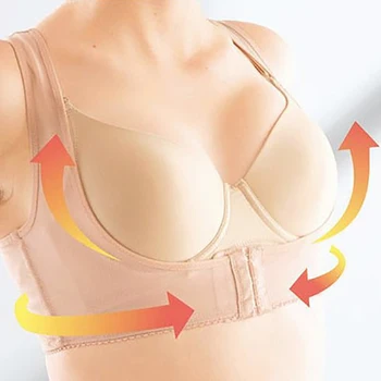 

Adjustable Corset Posture Corrector Women Breast Brace Support Back Belt Lady Chest Care Orthoses Humpback Correction S XXL B008