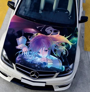 

Customizable Car Styling HD Hood Decal Car Stickers Graphics Decals Engine Cover Waterproof DIY Camouflage Protective Film