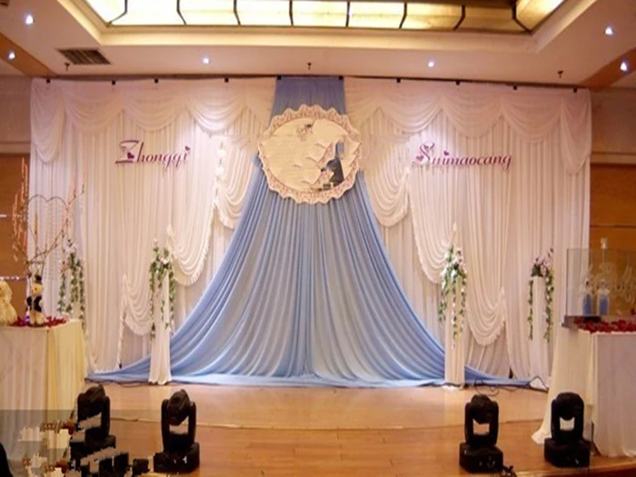 Wedding curtain decoration Party Backdrop Drapes Curtain 10ft*20ft