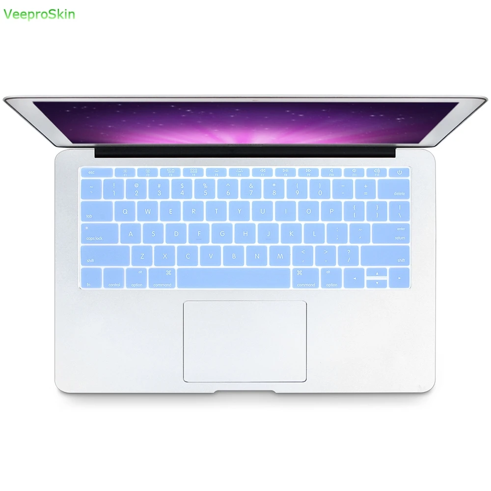 Violet Keyboard Cover for Macbook Pro 13/" A1708 NO Touch Bar Macbook 12/" A1534