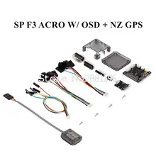 

SP Racing F3 Flight Controller Integrated OSD + Ultra Small Ublox 7 Series NZ OP GPS for Mini 250 210 Quadcopter Drone