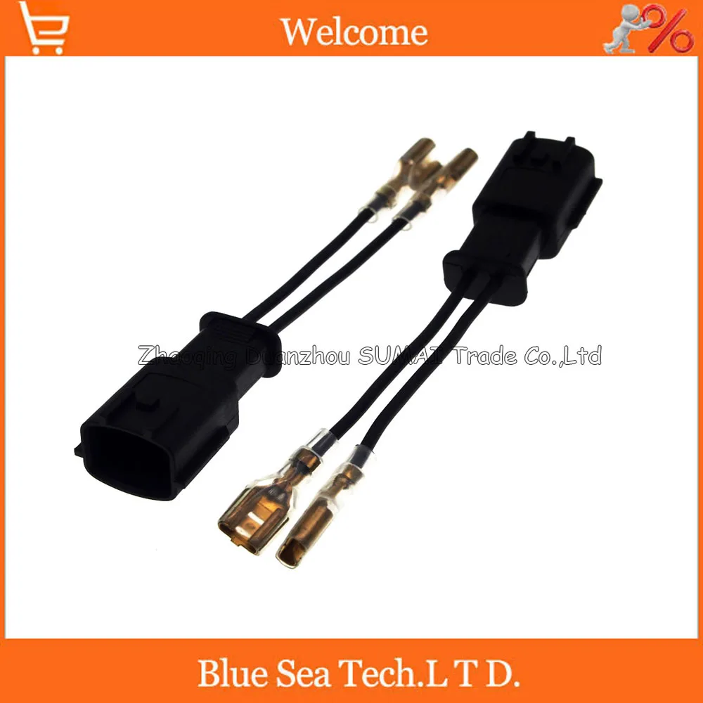 2Pin horn adapter,Auto speaker connector,horn plug,Car electrical