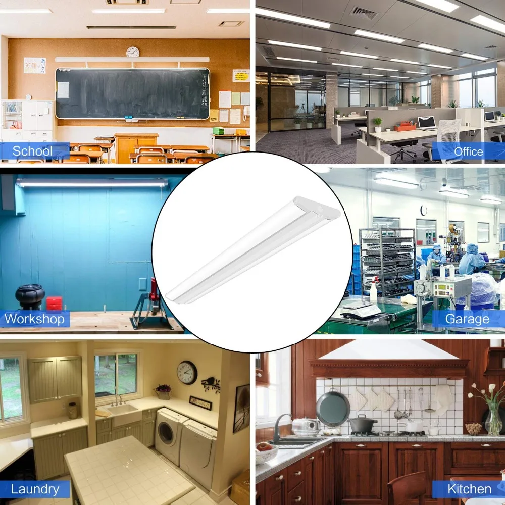 LED Wraparound,LED Shop Light,LED garage light,led garage Lamp. led shop lights, 4ft led shop light, 8ft led shop light 72w led garage light 300w led garage light (7)