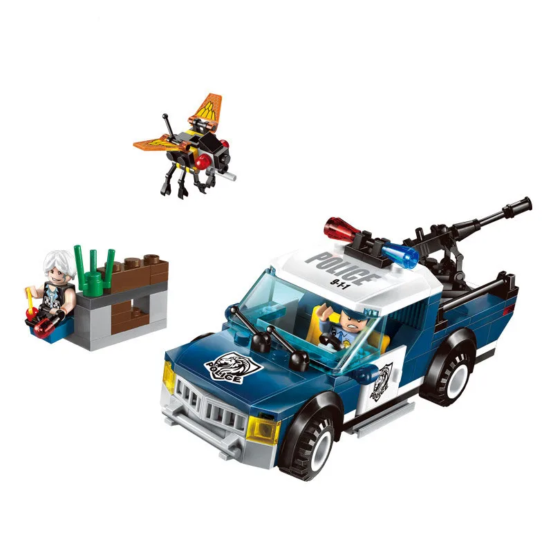 

Models building toy 1907 City Series Police Swat Car 186Pcs Building Blocks compatible with lego City toys & hobbies for child