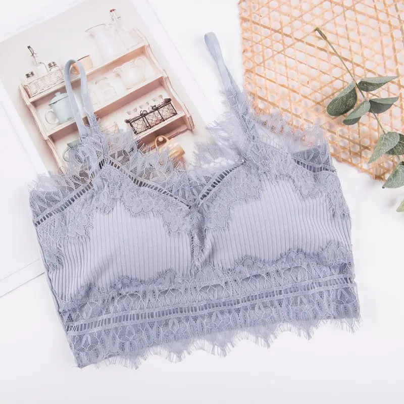 

Sexy Tube Top Women Lace Wrap Tops Wireless Sexy Female Lingerie Women Underwear