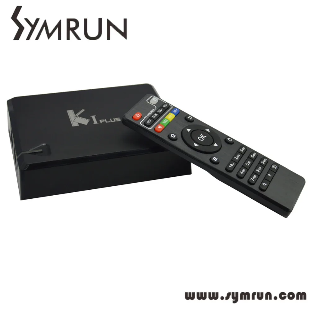 

Symrun K1 Plus Amlogic S905 Android 5.1 Lollipop Ki Tv Box Quad Core 64-Bit 1Gb/8Gb H.2 Dvb-T2 K1 Plus