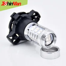 Shinman Высота Яркий PY24W 5200 5200 S светодиодные фары Противотуманные 5730 чип бесполярности автомобиль светодиод передних туман фары противотуманные лампы сигналы