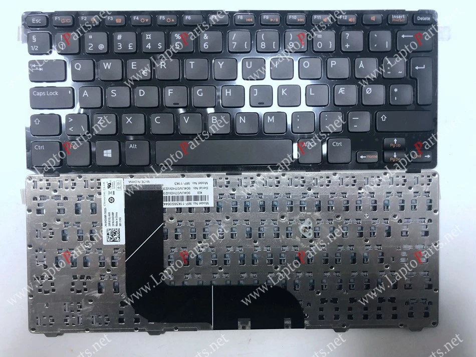 Danish Germany Nordic Norway Turkish Laptop Keyboard For Dell Inspiron 14z 5423 14z 5423 13z 5323 3360 13z 5323 Black With Frame Replacement Keyboards Aliexpress