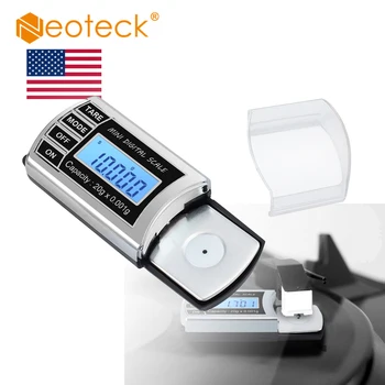 

(Send from US) Neoteck 0.001g Resolution Precision Record Level Turntable Stylus Tracking Force Pressure Gauge Scale 20g Tester