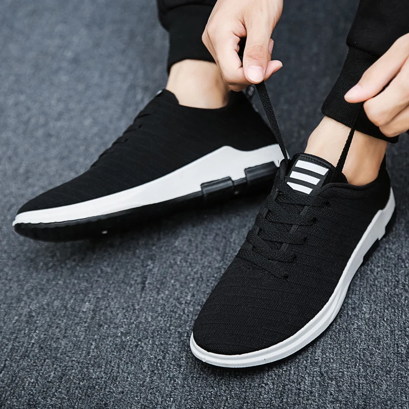 

2019 spring new men's shoes wild trend low shoes men's sports and leisure breathable shoes