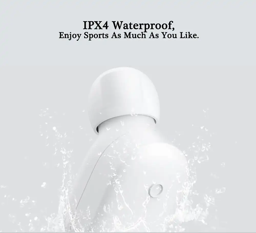 Original Xiaomi LYEJ05LM Mini In-ear Single Bluetooth Earphone Wireless Ultralight IPX4 Waterproof Earbud with Magnetic Charging- Black