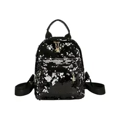 Женская сверкающая блестящая сумка-рюкзак в консервативном стиле с блестками для путешествий Подростковая школьная сумка Mochila Feminina рюкзак