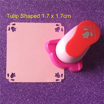 

Tulip Corner Punch border craft punch flower hole punch paper cutter embossing cortador de papel de scrapbook puncher Free Ship