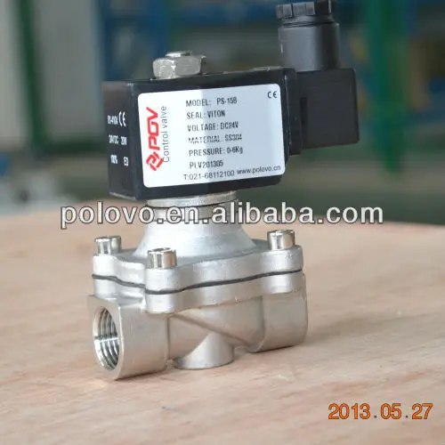 

PS-15B 1/2'' direct acting stainless steel solenoid valve