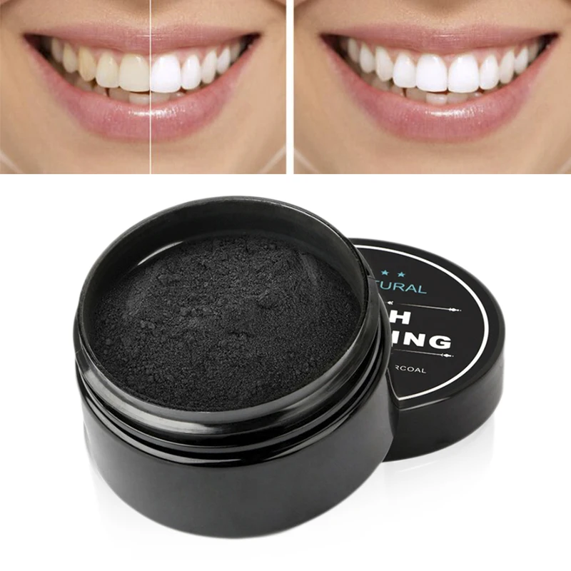 Y& W& F активированный уголь Отбеливание зубов порошок органический активированный уголь Бамбук натуральный отбеливание зубов идеальная улыбка TSLM1