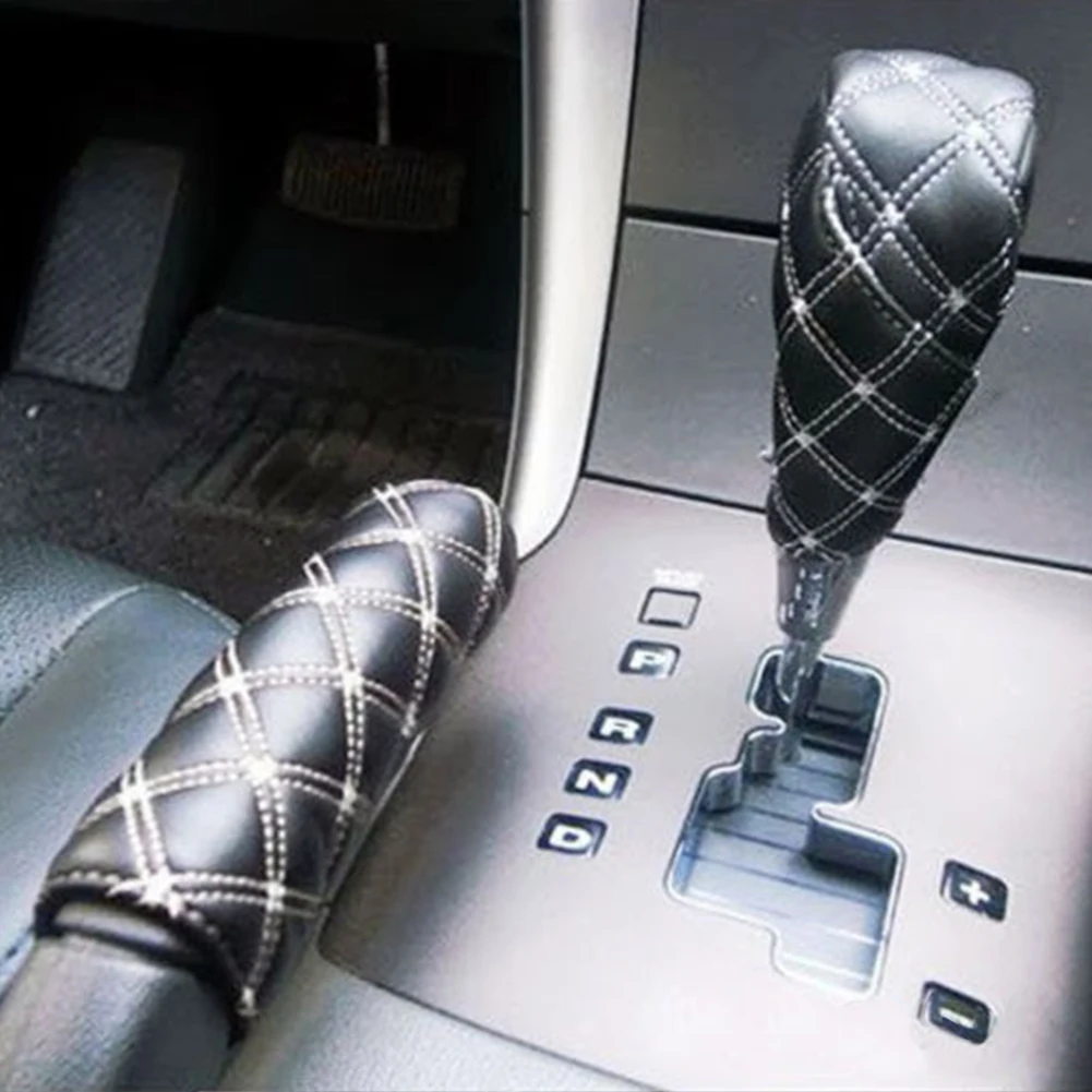 2 шт. автомобильные аксессуары украшения из микрофибры сетки шестерни комплект