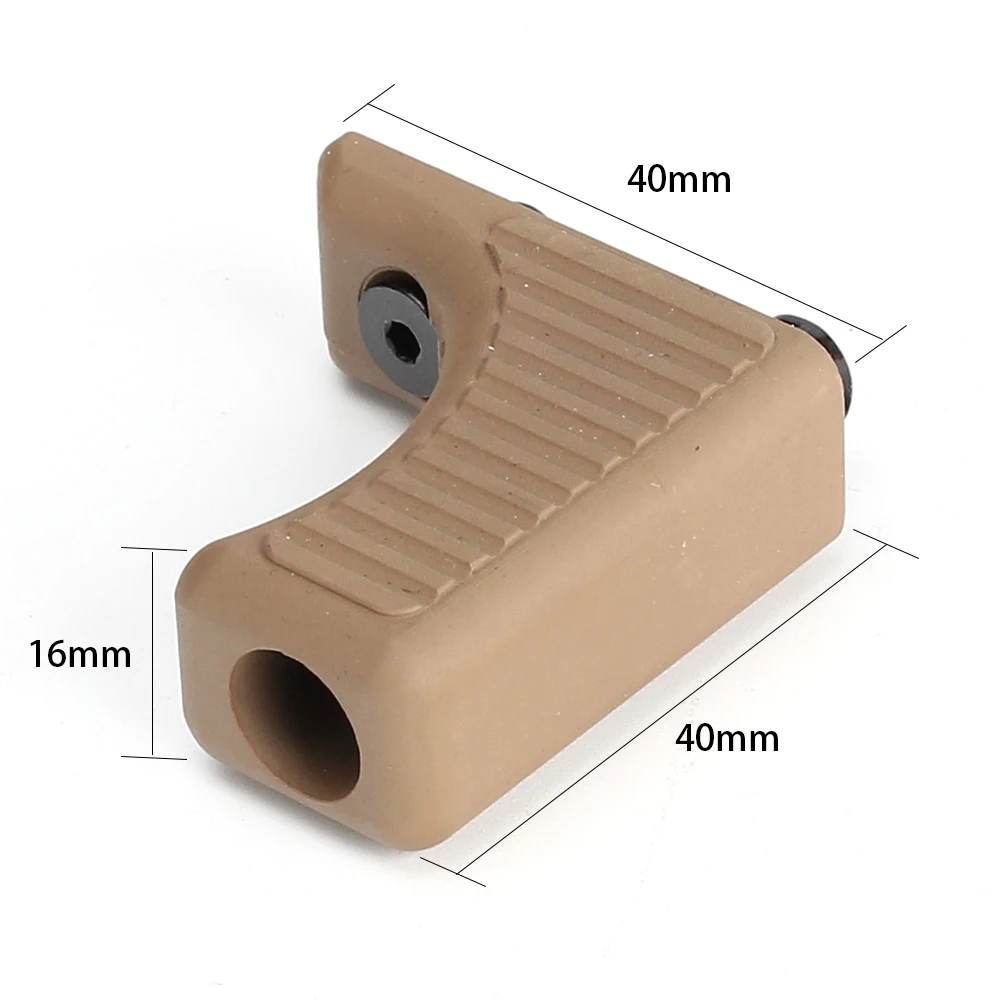 ohhunt-Tactical-Hunting-Keymod-Rail-Handguard-Hand-Stop-Handstop-Barricade-Rest-Standard-Interface-Aluminum-Black-Tan (2)