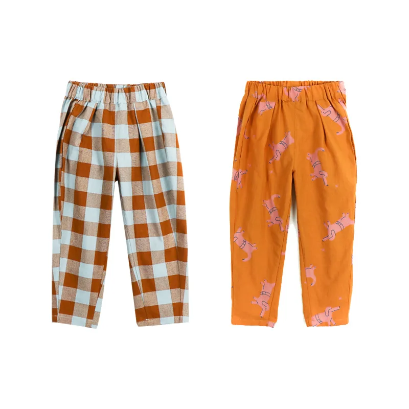 

INS HOT BOBO KIDS PLAID PANTS TODDLER LEGGINGS RUFFLE PANTS TODDLER GIRL SUMMER CLOTHES KIDS CLOTHES
