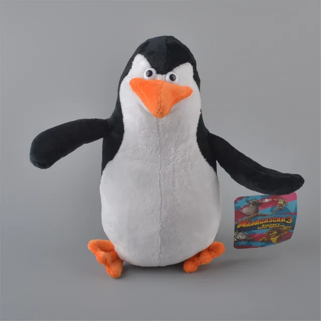 20cm Skipper Penguins Stuffed Plush Toy, Madagascar Baby Kids Doll Gift