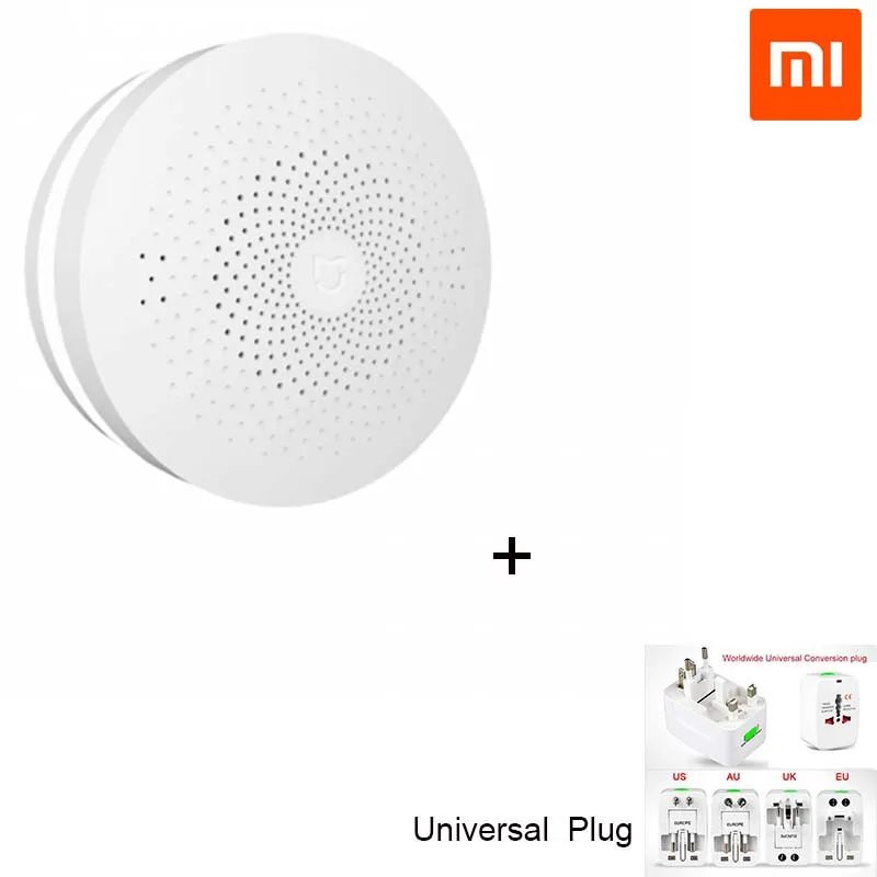 Centro de Controle Nova Xiao Gateway Inteligente Kit Casa Versão Atualização Controle Rádio yi Camers Outros Kits 2020 mi