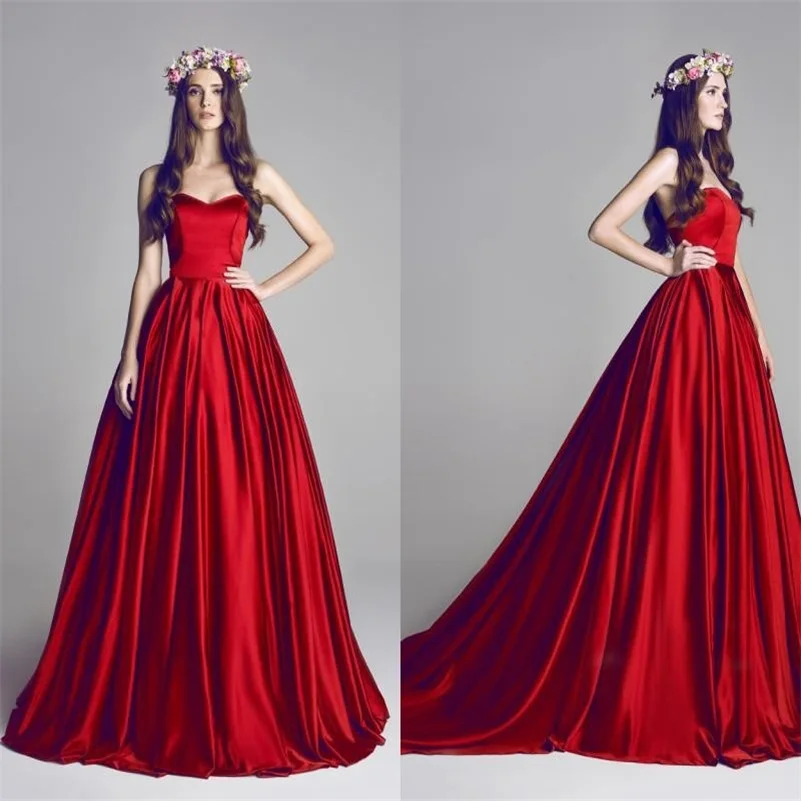 long red elegant evening gowns