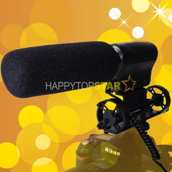 

Professional Stereo DIRECTIONAL Microphone NA-Q7 Shotgun DV Stereo Mic for Canon 6D2 6D 5D4 80D 5D Mark II III IV 2 3 4