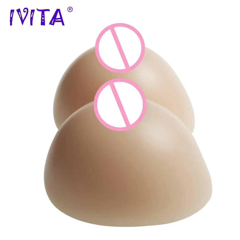 

IVITA 2400g Hot Sale Artificial Silicone Breast Form False Breasts Fake Boobs For Crossdresser Transgender Drag Queen Mastectomy