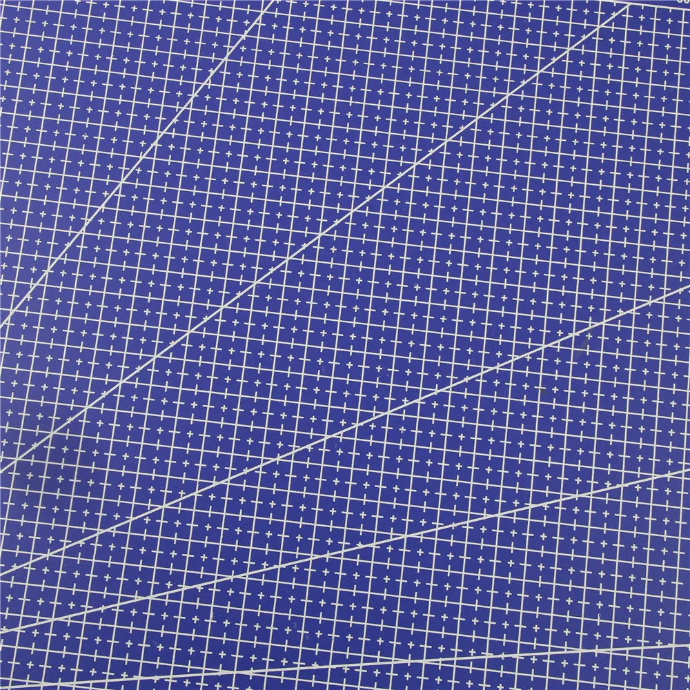 1 Pc A3 Pvc Rectangle Grid Lines Cutting Mat Tool Plastic Craft Diy Tools 45cm * 30cm