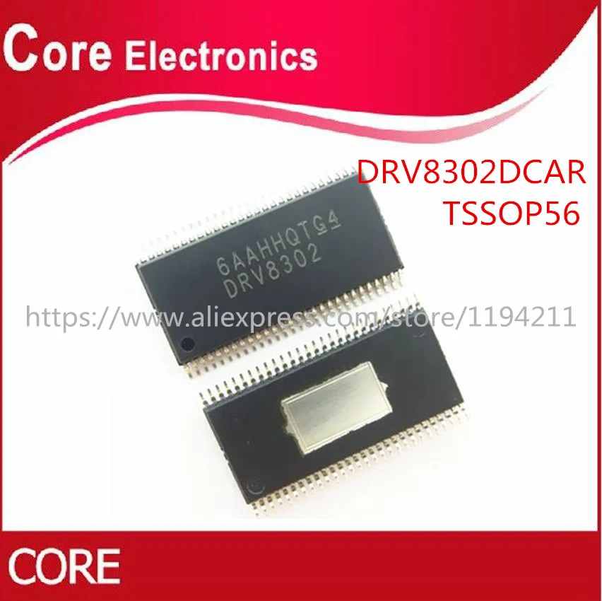 10 шт./лот DRV8302DCAR IC PREDRIVER MOTOR 3PH 56HTSSOP 8302 DRV8302 лучшее качество. | Электронные компоненты