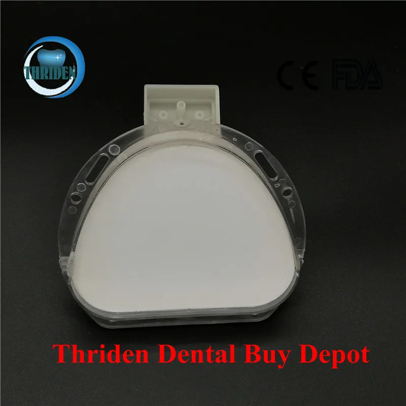 

1 Piece/Lot white dental Zirconia Block HT 89*71MM Amann Girrbach System CAD CAM Denture Material dental zirconia Ceramic disc