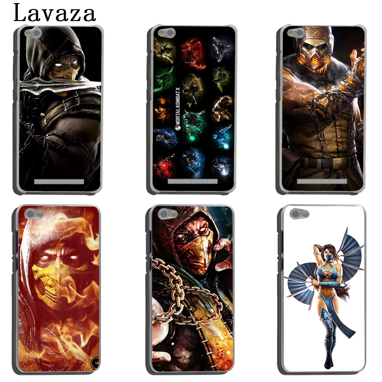 Lavaza Mortal Kombat жесткий чехол для телефона Xiaomi Redmi K20 8A 7A 5A 6A Примечание 8 7 5 6 iPad Pro 4 4X