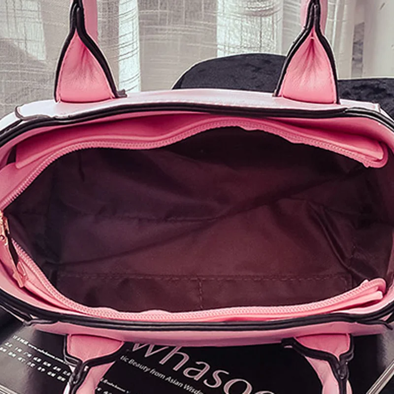 Women Handbags PU Leather Cute Kitty Female Shoulder Bags Fashion Large Cat Pattern Messenger Bag Ladies Sac A Main Bolsa SS0350 (1)