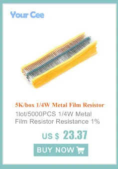 50 шт. 1/2W металлического пленочного резистора сопротивления 1% 1,8 K 1.8R 100K 100R 10K 10R 120R 150R 1K 1 м 2,2 K 20K 220K 220R 22K 240K 2K 300R 51R