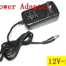 Настенное зарядное устройство постоянного тока 12 В 2 А, штепсельная вилка США,(штепсельная вилка ЕС) адаптер питания, порт постоянного тока(5,5*2,1 или 3,5*1,35 или 2,5*0,8), 100 шт./лот