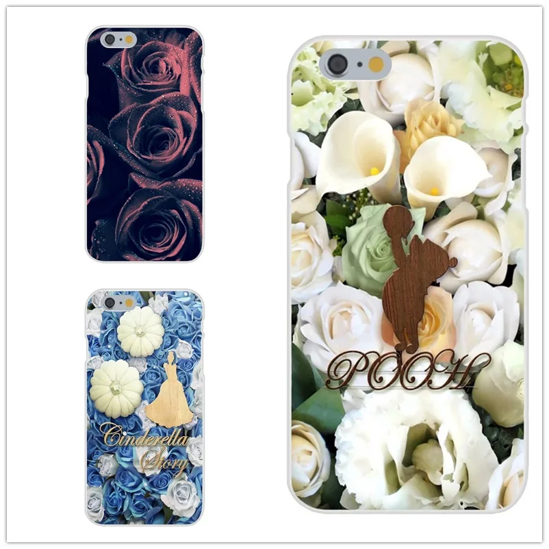 FGHGF Flower Rose Floral Leaves TPU Case for huawei G7 G8 honor 4C 5A 6 V8 Mate 7 8 9 Y3 Y5 Y6 P7 P8 P9 | Мобильные телефоны и