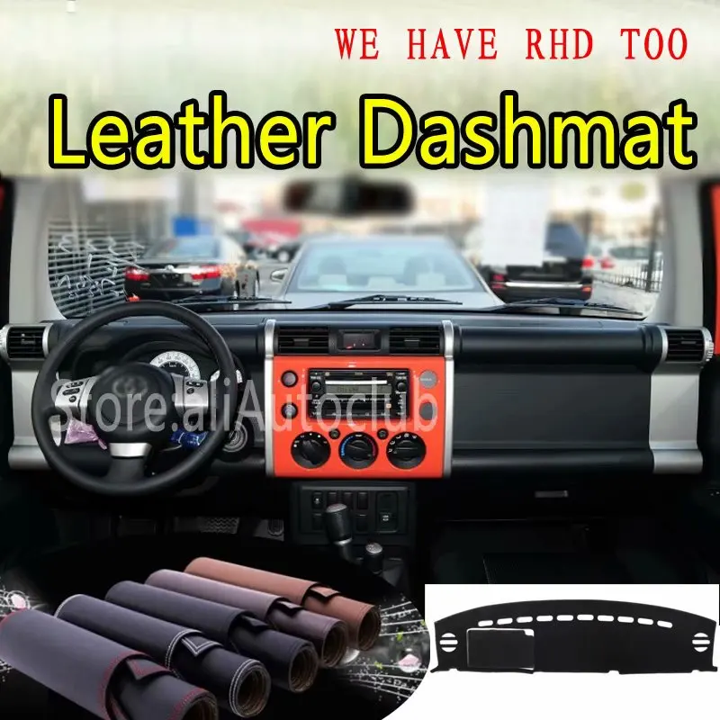 Кожаный коврик для приборной панели Toyota FJ Cruiser 2006 2017 2010 2014| |
