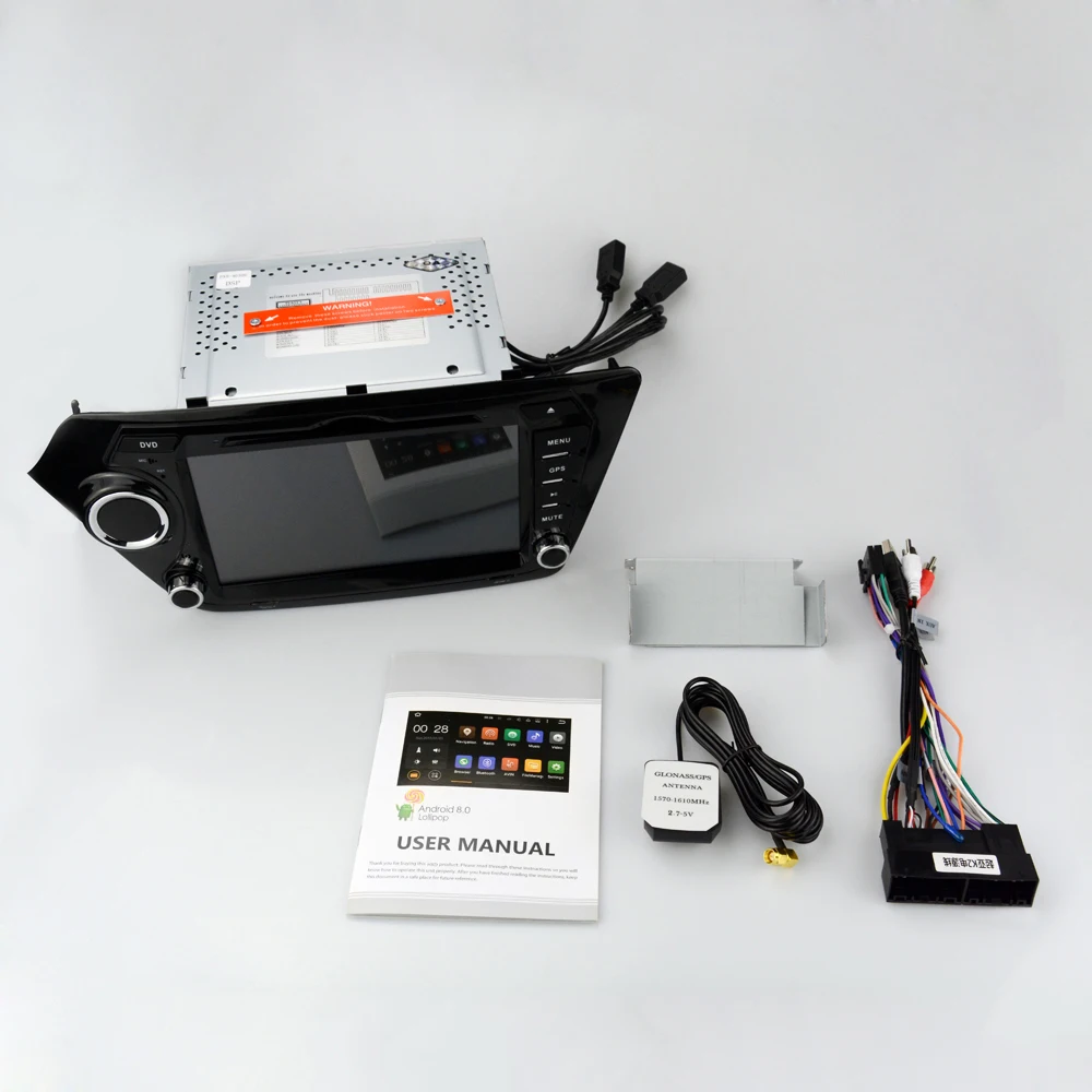Excellent EKIY IPS 2Din Android 9.0 Car DVD Player Radio for KIA K2 Rio 2010 2011 2012 2013 2014 2015 2016 2017 GPS Navi Multimedia Stereo 2